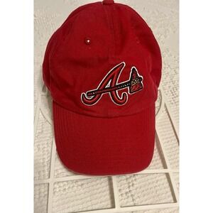 '47 Atlanta Braves Clean Up Red Adjustable Strap Hat Dad Cap NWOT